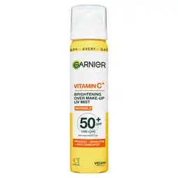 Morrisons Garnier Vitamin C SPF 50 Spray Mist offer