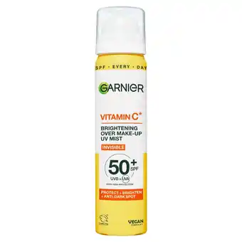 Morrisons Garnier Vitamin C SPF 50 Spray Mist offer