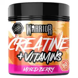 Morrisons Warrior Creatine Plus Vitamins Mixed Berry offer