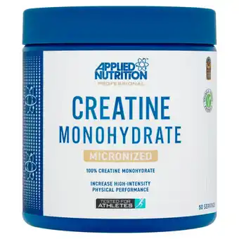 Morrisons Applied Nutrition Creatine Monohydrate Powder Unflavoured 250g offer