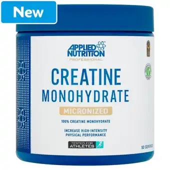 Morrisons Applied Nutrition Creatine Monohydrate Powder Unflavoured 250g offer