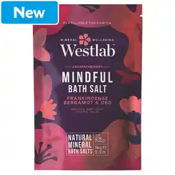 Morrisons Westlab Mindful Bath Salt 1kg offer
