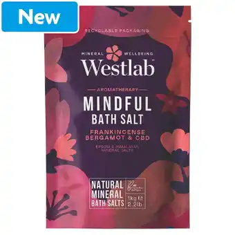 Morrisons Westlab Mindful Bath Salt 1kg offer