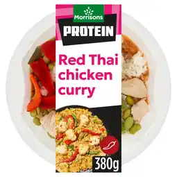 Morrisons Morrisons Protein Red Thai Chicken Curry 380g offer