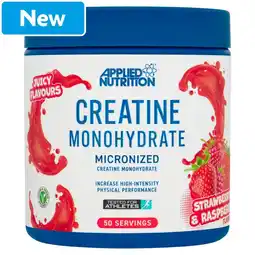 Morrisons Applied Nutrition Creatine Monohydrate Strawberry & Raspberry 250g offer