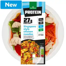 Morrisons Morrisons Protein Singapore Noodles 380g offer