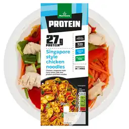 Morrisons Morrisons Protein Singapore Noodles 380g offer