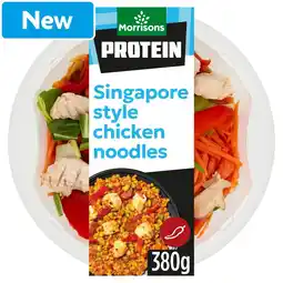 Morrisons Morrisons Protein Singapore Noodles 380g offer