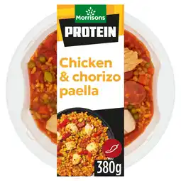 Morrisons Morrisons Protein Chicken Paella 380g offer