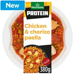 Morrisons Morrisons Protein Chicken Paella 380g offer
