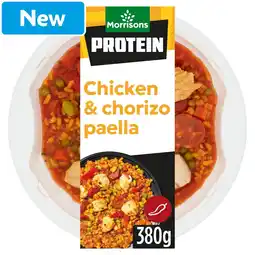 Morrisons Morrisons Protein Chicken Paella 380g offer