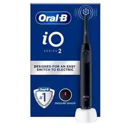 Morrisons Oral-B Io2 Night Black Electric Toothbrush offer