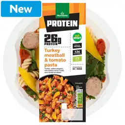 Morrisons Morrisons Protein Turkey Meatball & Tomato Pasta 380g offer