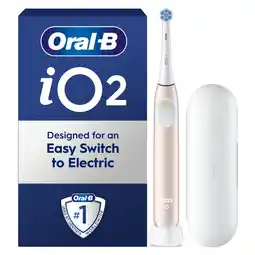 Morrisons Oral-B Io2 Pink Electric Toothbrush + Travel Case offer