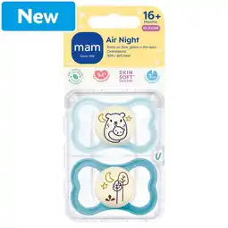 Morrisons MAM Air Night 18-36m Months 2pk offer