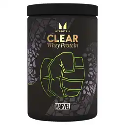 Morrisons Myprotein Clear Whey Isolate Marvel Hulk offer