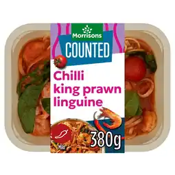 Morrisons Morrisons Calorie Counted King Prawn Linguine 380g offer