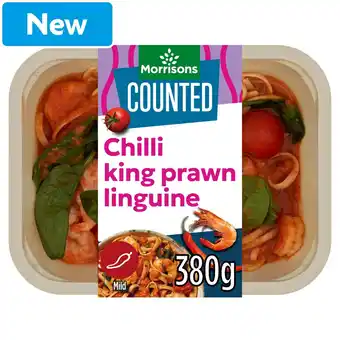 Morrisons Morrisons Calorie Counted King Prawn Linguine 380g offer