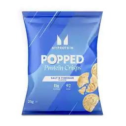 Morrisons Myprotein Protein Crisps Salt & Vinegar 25g offer