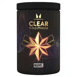 Morrisons Myprotein Clear Whey Isolate Marvel Captain Marvel offer