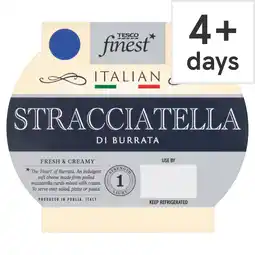 Tesco Tesco Finest Italian Stracciatella Cheese 180g offer