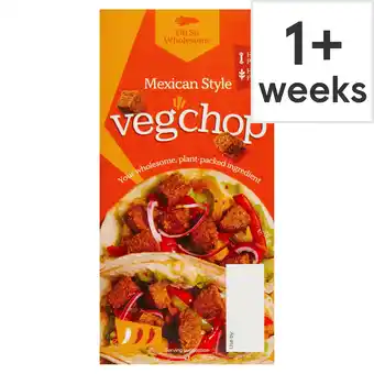 Tesco Oh So Wholesome Veg'chop Mexican 250g offer