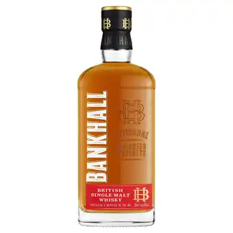 Tesco Bankhall British Single Malt Whisky 70cl offer
