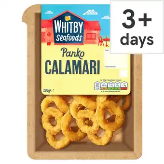 Tesco Whitby Seafoods Panko Calamari 200g offer