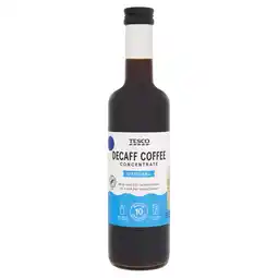 Tesco Tesco Original Decaffeinated Coffee Concentrate 500ml offer
