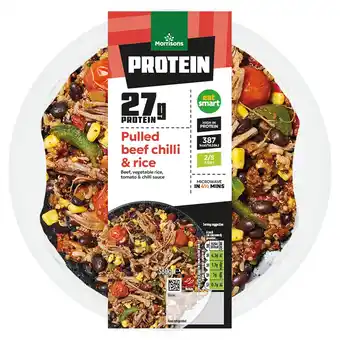 Morrisons Morrisons Protein Pulled Beef & Rice 380g offer