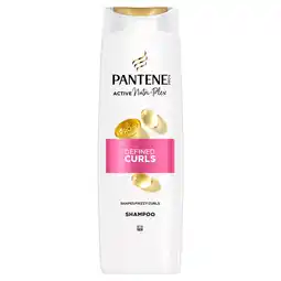 Tesco PANTENE ACTIVE NUTRI-PLEX DEFINED CURLS SHAMPOO 500ML offer