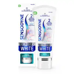 Tesco Sensodyne Clinical White Enamel Strengthening Toothpaste 75ml offer