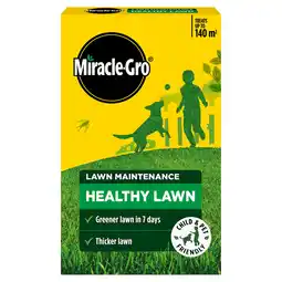 Tesco MIRACLE-GRO HEALTHY LAWN 140M2 offer