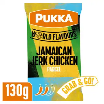 Asda Pukka Jamaican Jerk Chicken Parcel 130g offer