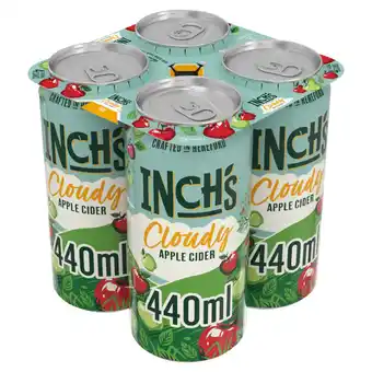 Asda Inch's Cloudy Apple Cider 440ml offer