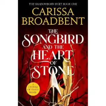 Asda Paperback The Songbird and the Heart of Stone by Carissa Broadbent offer