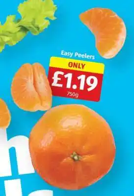 Aldi Easy Peelers offer