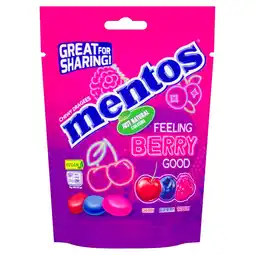 Morrisons Mentos Berry Pouch 140g offer