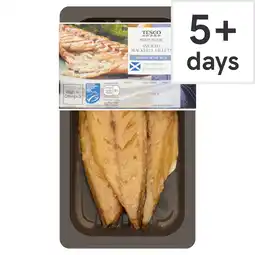 Tesco Tesco Smoked Mackerel Fillets 210G offer