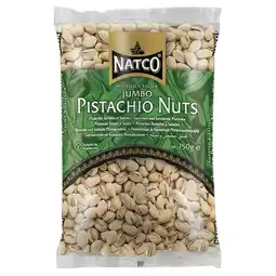 Tesco Natco Roasted & Salted Jumbo Pistachio Nuts 750g offer