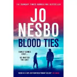 Asda Paperback Blood Ties by Jo Nesbo offer