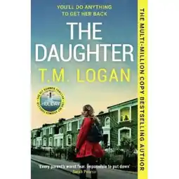 Asda Paperback The Daughter by TM Logan offer