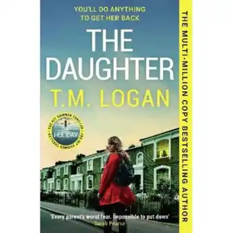 Asda Paperback The Daughter by TM Logan offer