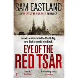 Asda Paperback Eye of the Red Tsar by Sam Eastland offer