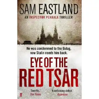 Asda Paperback Eye of the Red Tsar by Sam Eastland offer
