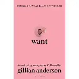 Asda Paperback Want by Gillian Anderson offer