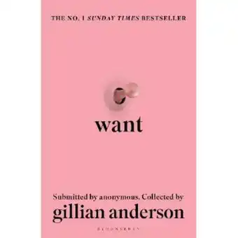 Asda Paperback Want by Gillian Anderson offer