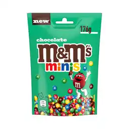 Iceland M&M's Minis Milk Chocolate More to Share Pouch Bag 176g offer