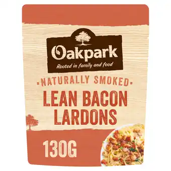 Iceland Oakpark Naturally Smoked Lean Bacon Lardons 130g offer