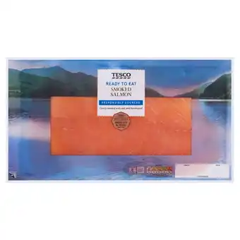 Tesco Tesco Smoked Salmon Slices 250G offer